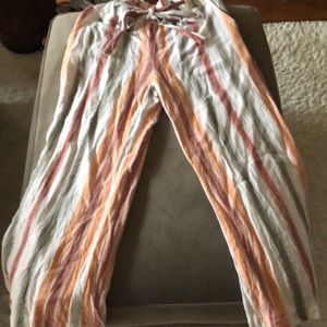 Fall colors! Wide leg pants